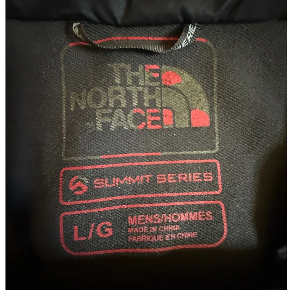 The North Face Summit Series Hybrid Jacket 800 Pro Down Black Grey Mens Large